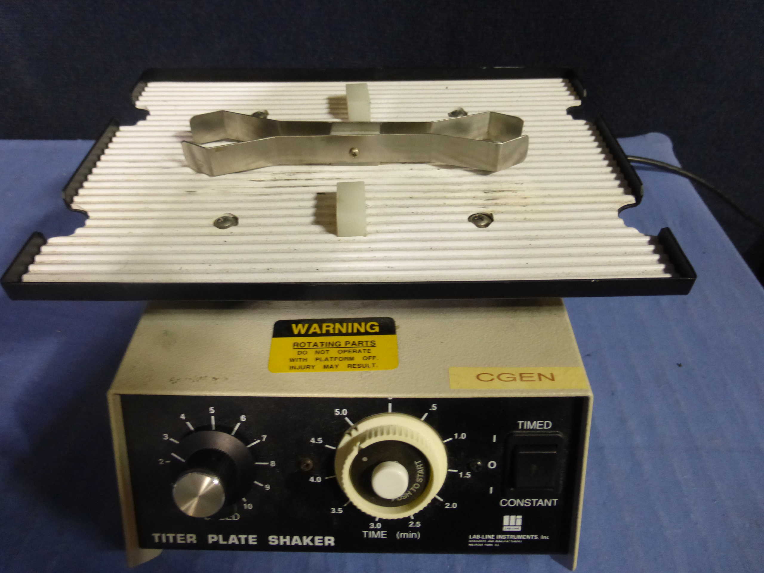 Lab Line Instruments 4625 TITER PLATE SHAKER NWS Medical Scientific