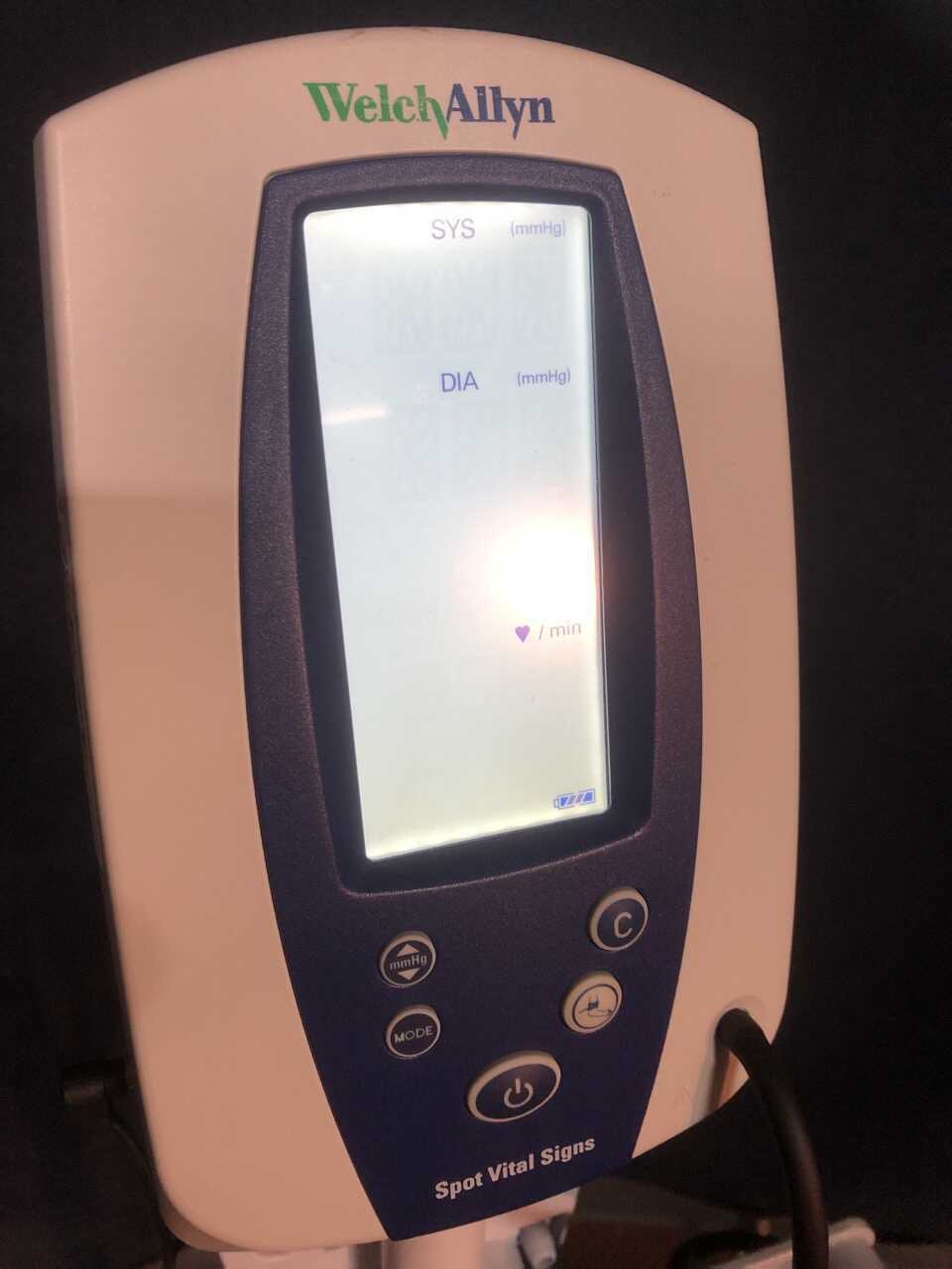 Welch Allyn Spot Vital Signs BP Monitor - NWS Medical Scientific