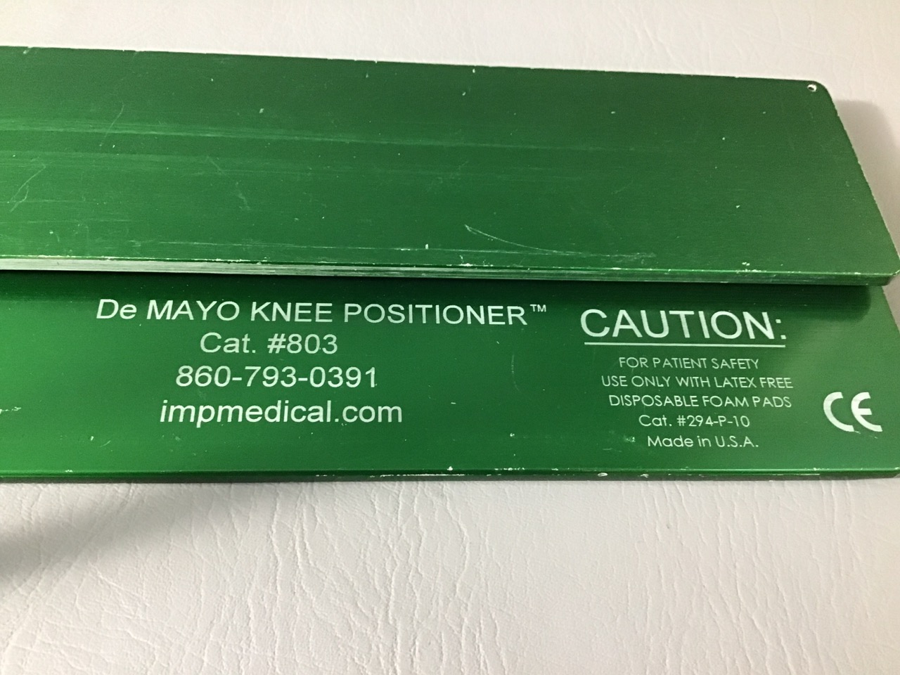 Innovative Medical Products 860-793-0391 De Mayo Knee Positioner - NWS  Medical Scientific